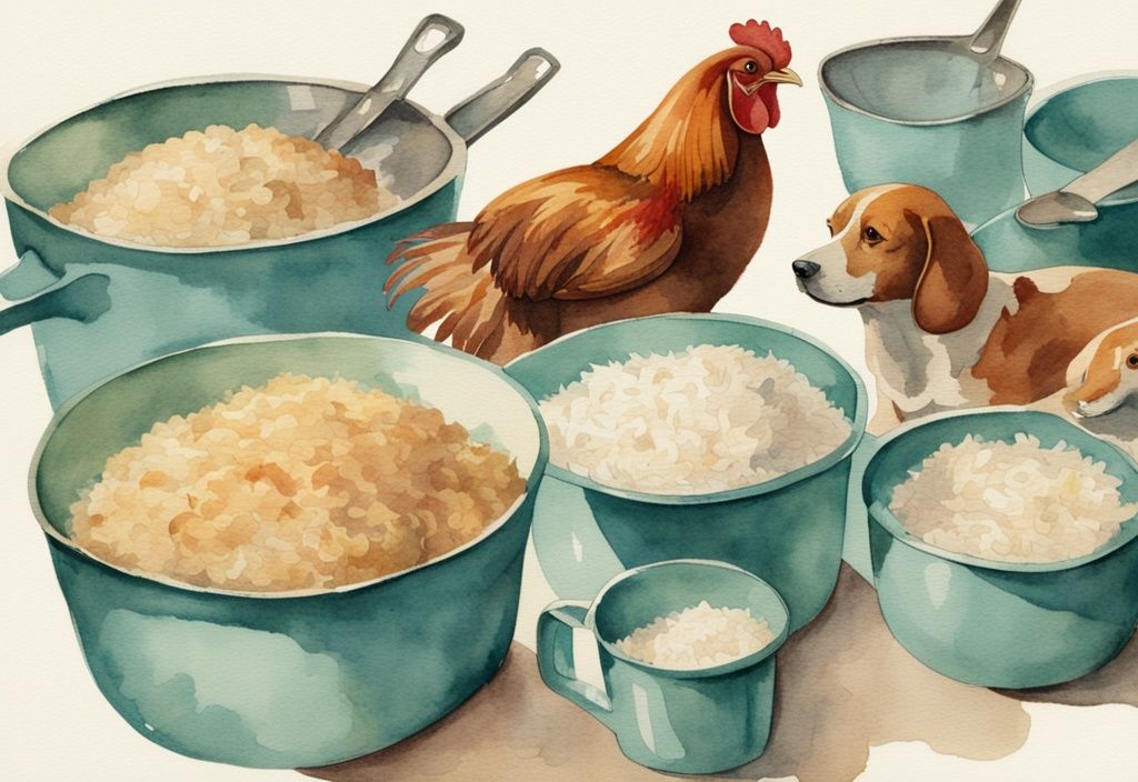 Complete Guide: How Much Chicken and Rice for Dog by Weight